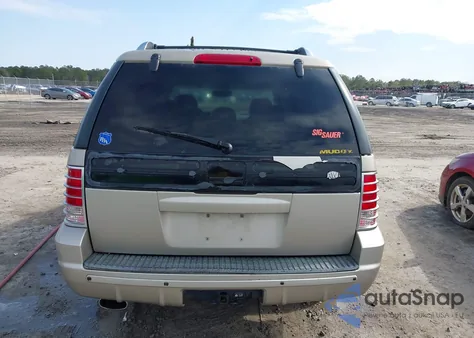 2004 Mercury Mountaineer из США, поврежденный, VIN 4M2DU86W54UJ07392